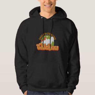 Sudadera Distracción fácil de los animales de pollo