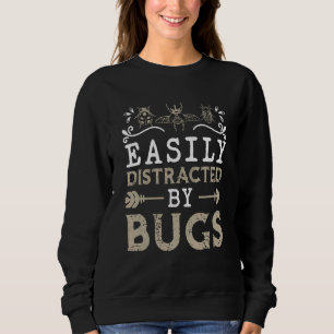 Sudadera Distracción Fácil Por La Especie Entomóloga Bug Bu