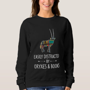 Sudadera Distracción fácil por oryxes & Books Antelope
