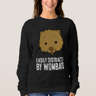 Sudadera Distracción fácil por parte de los wombats