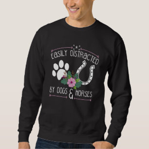 Sudadera Distracción Fácil Por Perros Y Animales De Granja