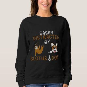 Sudadera Distracción Fácil Por Perros Y Perros 119