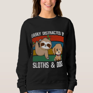 Sudadera Distracto Fácil Por Perro Y Leche
