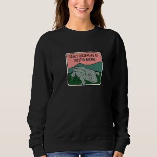 Sudadera Distrado por Crested Geckos Exotic Animal Lizard