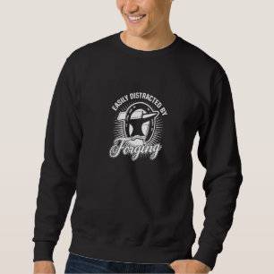 Sudadera Distrado Por Forjando Caballo Farrier Farrier