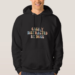 Sudadera Distraída Fácilmente Por Los Perros Lo Más Probabl