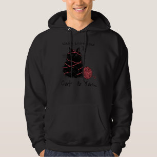 Sudadera Distraído Fácilmente Por Los Gatos Y El Croch De T