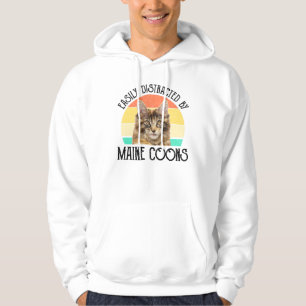 Sudadera Distraído Fácilmente Por Maine Coons