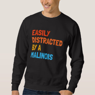 Sudadera Distraído Fácilmente Por Un Malinois Belga Malinoi
