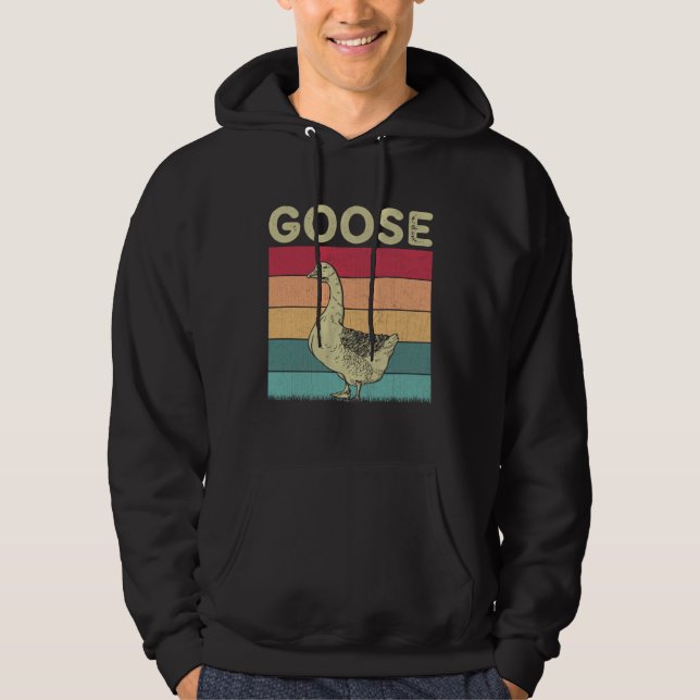 Sudadera Distressed Goose Lover Boys Girls Retro Style Goos (Anverso)