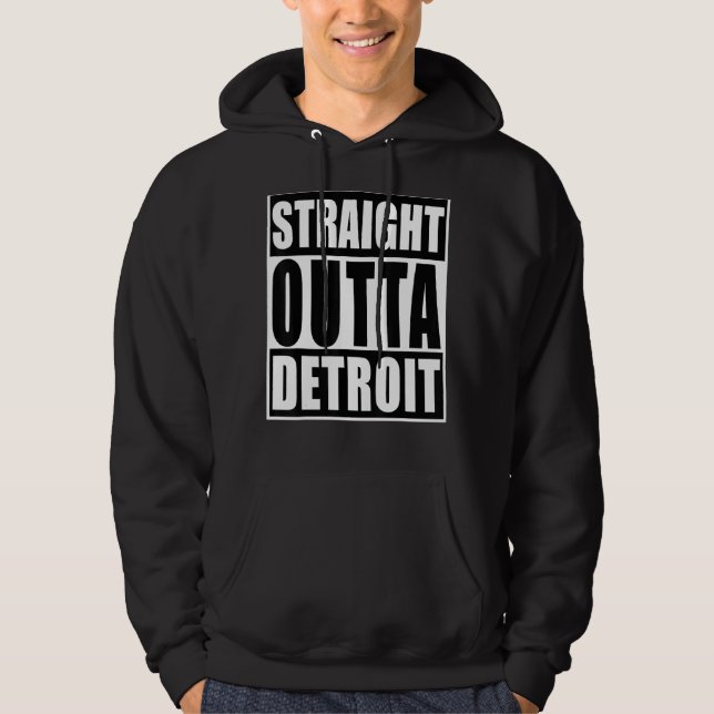 Sudadera Distrito de Detroi - Distrito de Michigan (Anverso)