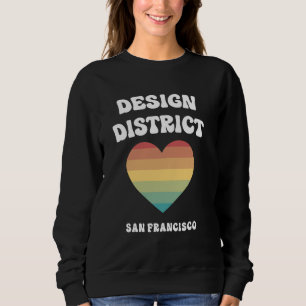 Sudadera Distrito de diseño San Francisco California LGBTQ 