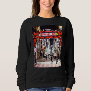 Sudadera Distrito de Kabukicho Tokio Vida nocturna japonesa
