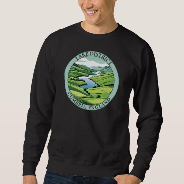 Sudadera Distrito de Lake Cumbria Inglaterra (Anverso)