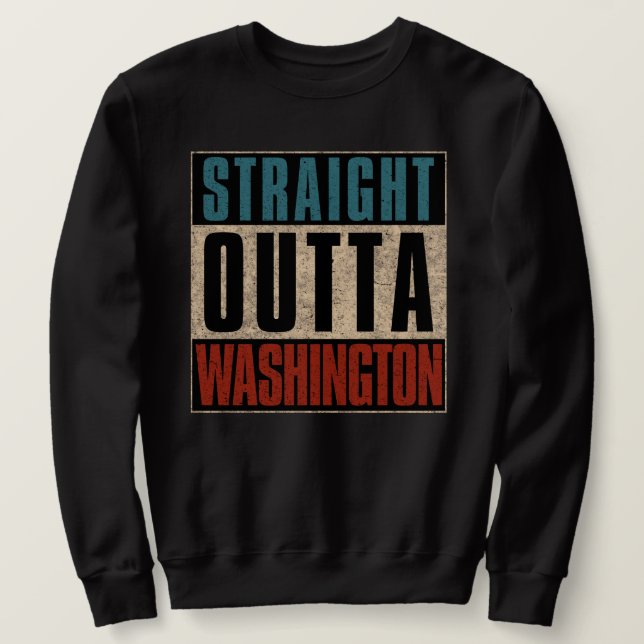 Sudadera Distrito de Washington, Columbia DC (Anverso del diseño)