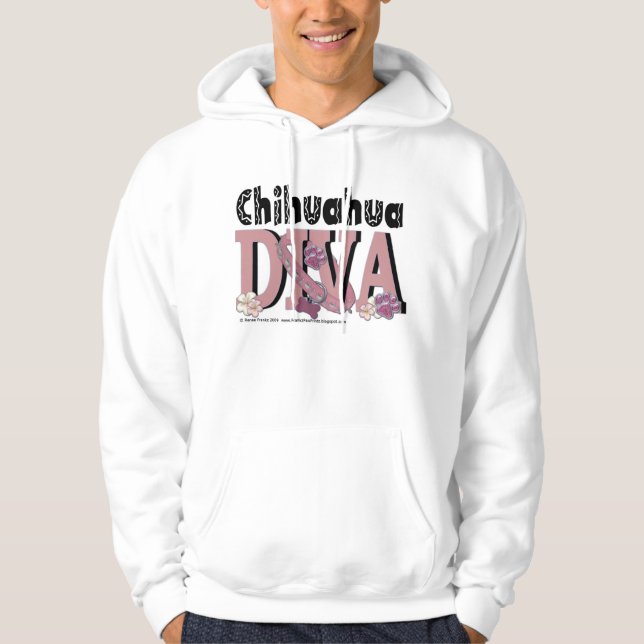Sudadera DIVA de la chihuahua (Anverso)