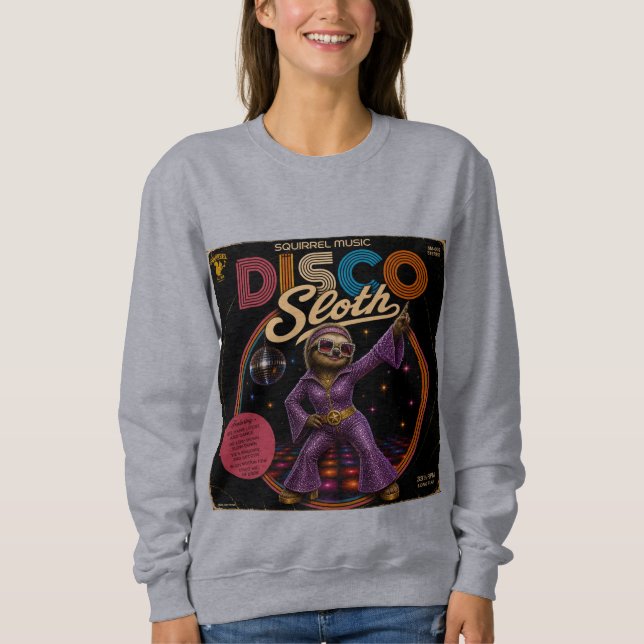 Sudadera Diva Disco Perezoso (Anverso)