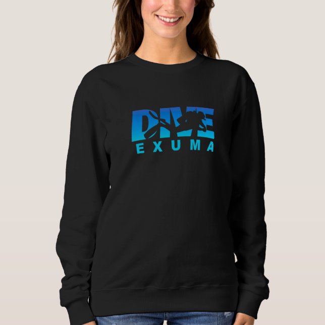 Sudadera Dive Exuma Scuba Diving at Exuma (Anverso)