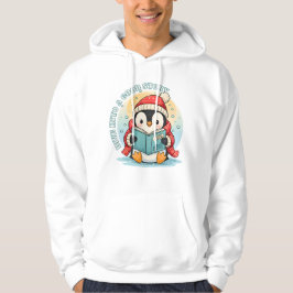 Sudadera Dive Into A Good Story Penguin Sweatshirt Hoodie