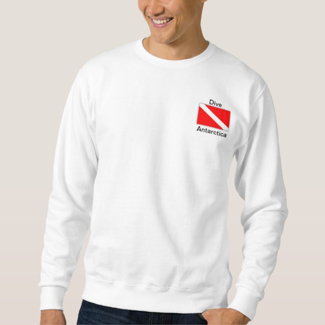 Sudadera Dive McMurdo Station, Antarctica Sweatshirt (Anverso)