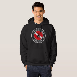 Sudadera Dive Rescue Specialist Rubber Stamp Grunge Style
