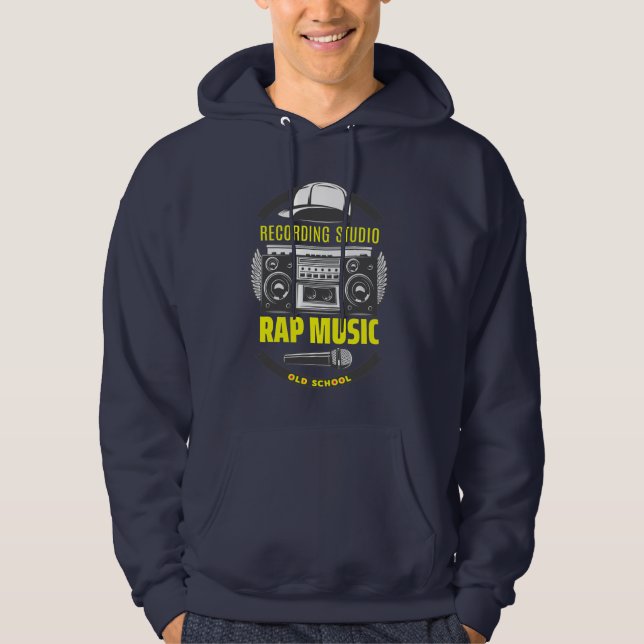 Sudadera diversión antigua de HIP HOP (Anverso)