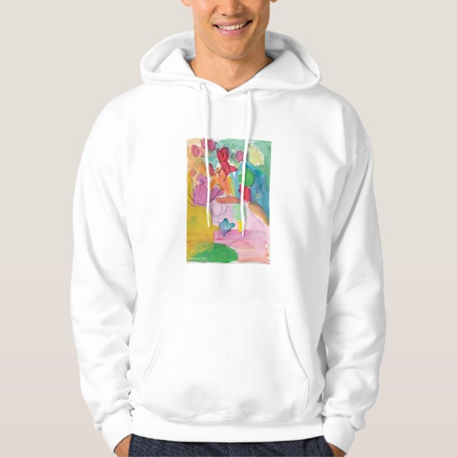 Sudadera Diversión de acuarela - KidsArt para CHOC (Anverso)
