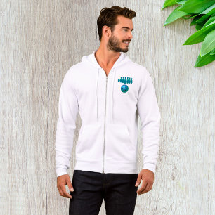 Sudadera Diversión de Bolos con Bola y Pins Deportes
