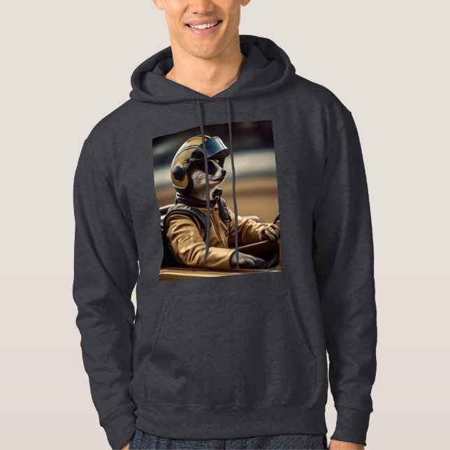 Sudadera Diversión de Fórmula: Conductor profesional de Mee (Anverso)