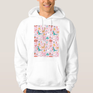 Sudadera Diversión de navidades: Patrón de animales sin foc