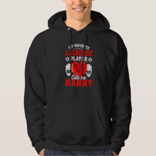 Sudadera Diversión, mi jugador favorito de Lacrosse me llam