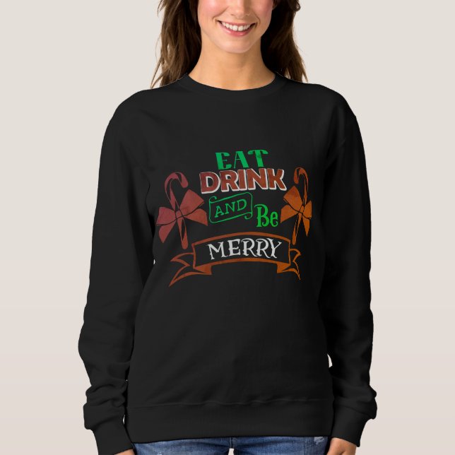 Sudadera Diversión para Navidades divertidos (Anverso)
