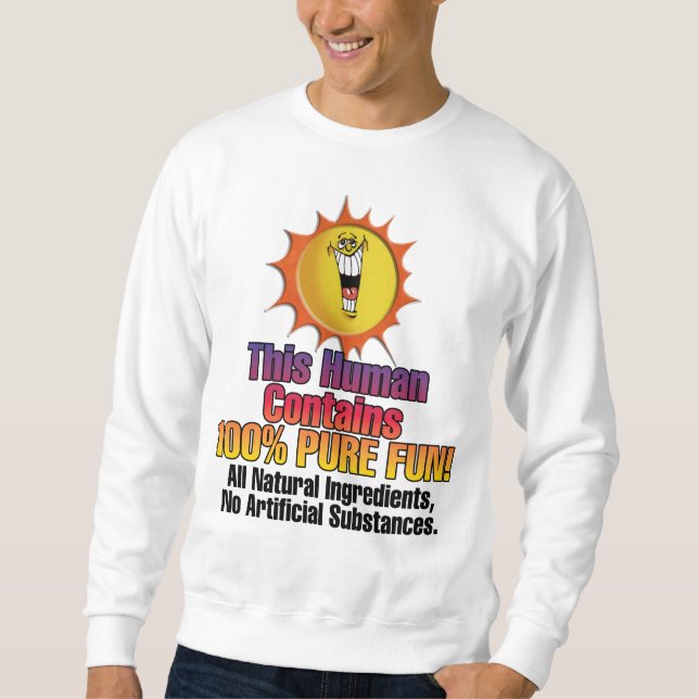 Sudadera diversión pura (Anverso)