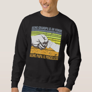 Sudadera Diversión Ser Abuelo Es Un Honor Ser Papa Es Price