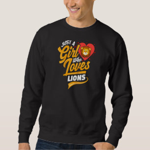 Sudadera Diversión Sólo Una Chica Que Ama A Los Chicas De L