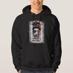 Sudadera Diversión Sólo Una Madre Regular Tratando De No Le
