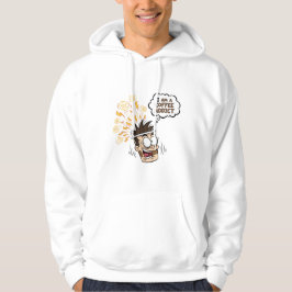 Sudadera divertida adicta al café con diseño anima