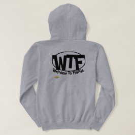 Sudadera divertida con capucha "Bienvenidos a Flor