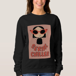 Sudadera divertida de asesina en serie Chica lin