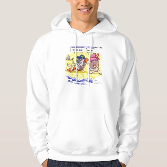 Sudadera divertida de citas por computadora de Ric (Anverso)