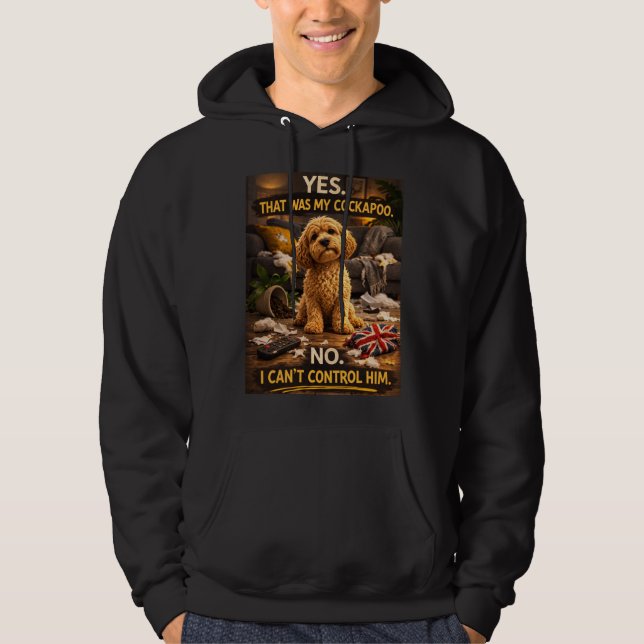 Sudadera divertida de Cockapoo | regalo de cockapo (Anverso)