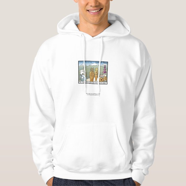Sudadera divertida de dibujos animados de Katmandú (Anverso)