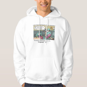 Sudadera divertida de dibujos animados de la sala 