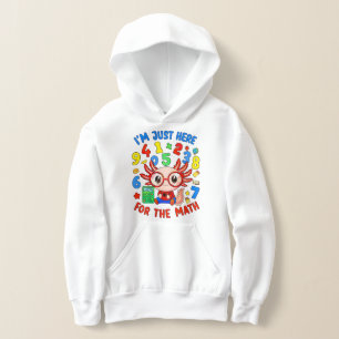 Sudadera divertida de dibujos animados de números