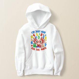 Sudadera divertida de dibujos animados de números