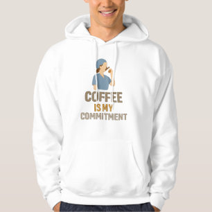 Sudadera divertida de enfermera – El café es mi co
