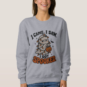 Sudadera divertida de fantasma de Halloween. Me as