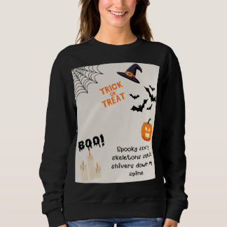 Sudadera divertida de Halloween espeluznante 🎃👻