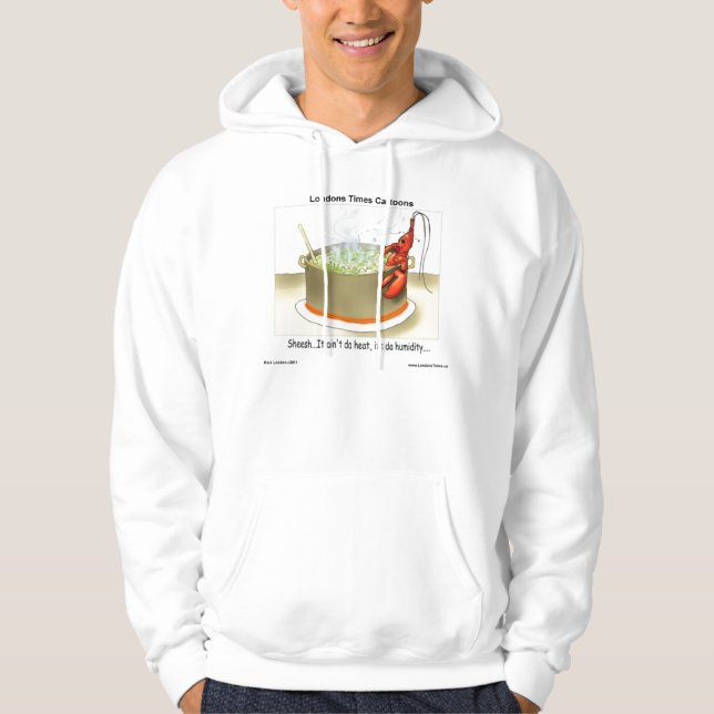 Sudadera divertida de langosta enojada de Rick Lon (Anverso)