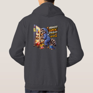 Sudadera divertida de mapache especialista en snac